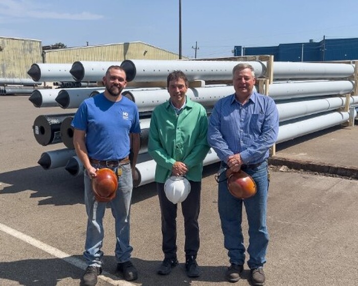 McWane Ductile-Ohio hosts Congressman Troy Balderson for a facility tour